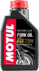 Motul Factory Line 7.5W Synthetic Fork Oil 1 Liter Quart