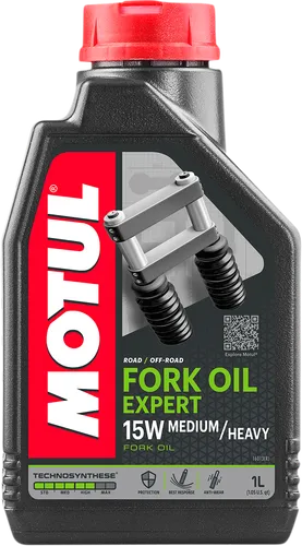 Motul Expert Synthetic Fork Oil Medium Heavy 15W 1 Liter