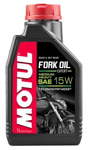Motul Expert Synthetic Fork Oil Medium Heavy 15W 1 Liter