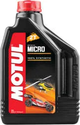 Motul Micro 2T Model Engine Motor Oil 2 Liter Quart