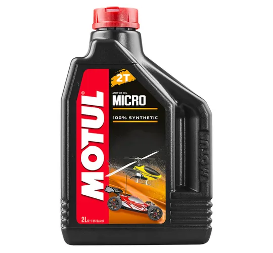 Motul Micro 2T Model Engine Motor Oil 2 Liter Quart