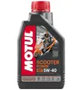 Motul Scooter Power 4T 5W40 Engine Motor Oil 1 Quart Liter