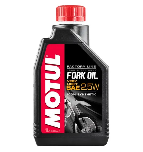 Motul Factory Line 2.5W Synthetic Fork Oil 1 Liter Quart
