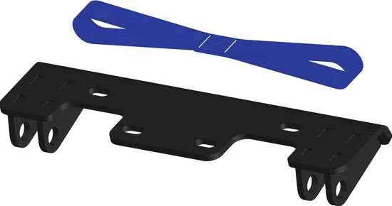 KFI UTV Snow Plow Kit 72 in Wide Steel Straight Blade 6