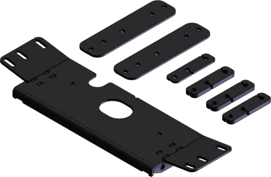 KFI Snow Plow Reciever Mount Kit Mid Mount