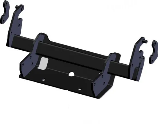 KFI Pro 2 Front Snow Plow Push Tube Adapter Glacier 2