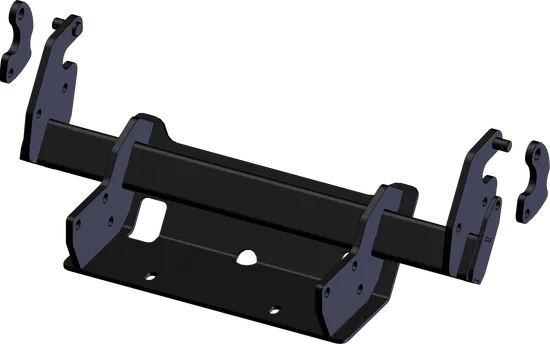 KFI Pro 2 Front Snow Plow Push Tube Adapter Glacier