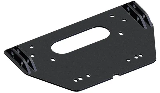 KFI ATV Snow Plow Kit 54 in Wide Steel Straight Blade 10