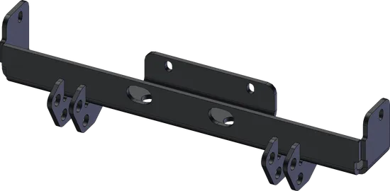 KFI UTV Snow Plow Kit 72 in Wide Steel Straight Blade 5