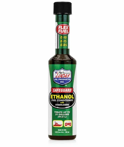 Lucas Ethanol Fuel Conditioner w Stabilizers 5.25oz Bottle