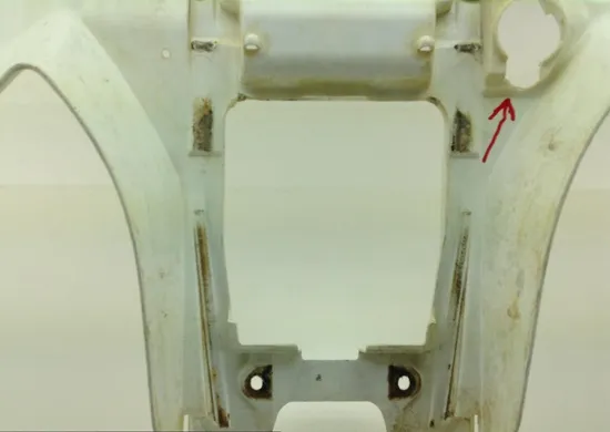 Rear Fender Fenders Plastic 2007 Suzuki Quadracer 450 LTR450 2x4 1234 x