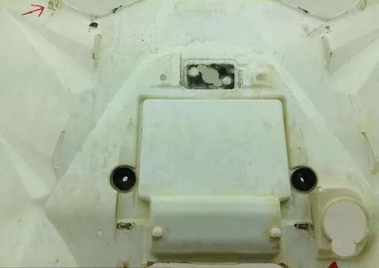 Rear Fender Fenders Plastic 2007 Suzuki Quadracer 450 LTR450 2x4 1234 x