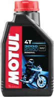 Motul 20W50 3000 Mineral 4T Engine Motor Oil 1 Quart Liter