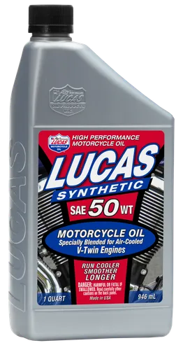 Lucas Synthetic High Performance 50WT Engine Motor Oil 1qt