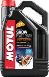 Motul Snowpower 2T Ester Engine Motor Oil 4 Liter 1 Gallon