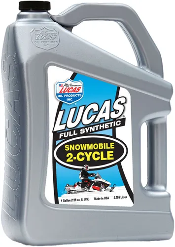 Lucas Syntheric 2 Cycle Snowmobile Engine Motor Oil 1 Gallon