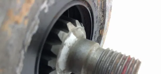 Front Diff Differential Ring Gear Pinion 1999 Yamaha Grizzly 600 YFM600FWA 1247A