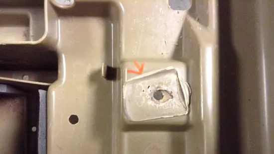 Rear Fender Fenders Plastic 1999 Yamaha Grizzly 600 YFM600FWA 4x4 1247A x