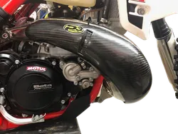 P3 Max Coverage Carbon Fiber Heat Shield Pipe Guard