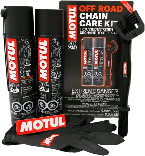 Motul Off Road Chain Care Spray Kit