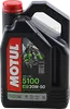 Motul 5100 4T Synthetic Blend 20W50 Motor Engine Oil 4 Liter 1 Gallon