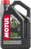 Motul 5100 4T Synthetic Blend 20W50 Motor Engine Oil 4 Liter 1 Gallon