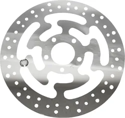 Harddrive Polished SS 11.8in. Front Left Brake Rotor Disc