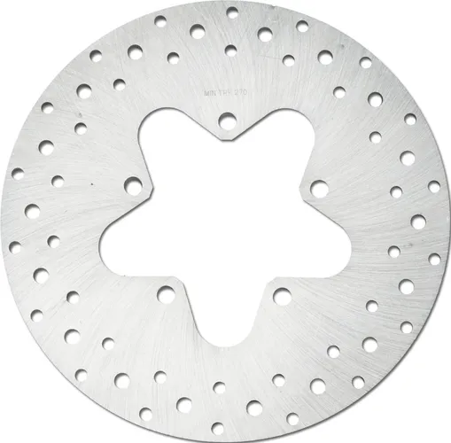 Harddrive Machined Drilled Star 11.5in. Rear Brake Rotor Disc
