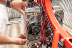 Enduro Aluminum Radiator Brace Guard