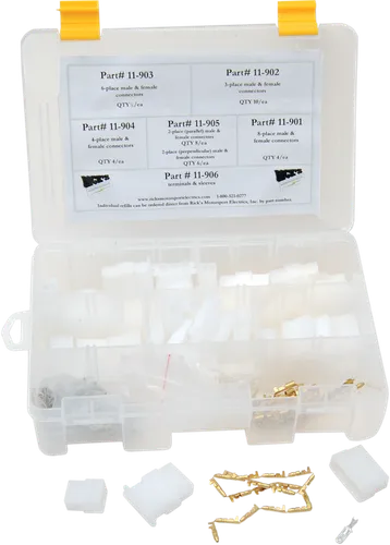 Rick's Universal Regulator Rectifier Wiring Harness Connector Kit 1