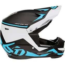 6D Helmets Youth Unisex ATR-2Y Drive Youth Helmet MX S Black Blue White