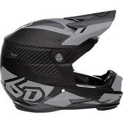 6D Helmets Youth Unisex ATR-2Y Fusion Youth Helmet MX M Black Gray