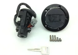 Lockset Ignition Tank Gas Cap Key 2006 Suzuki GSXR750 1256 x