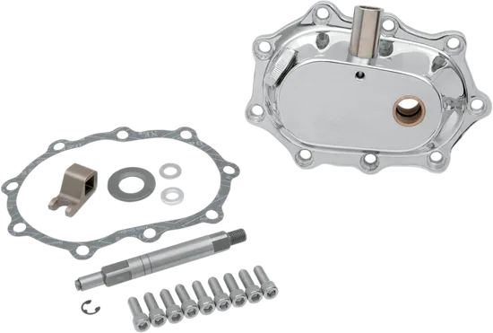 DS Chrome 9 Hole Kick Start Cover 1