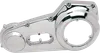 DG Chrome Aluminum Outer Primary Clutch Cover For HD Softail Dyna