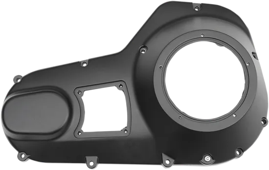 DG Satin Black Aluminum Outer Primary Clutch Cover for HD FLHT FLHX FLHR FLTR