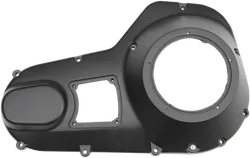 DG Satin Black Aluminum Outer Primary Clutch Cover for HD FLHT FLHX FLHR FLTR