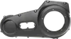 DG Satin Black Aluminum Outer Primary Clutch Cover For HD Softail Dyna
