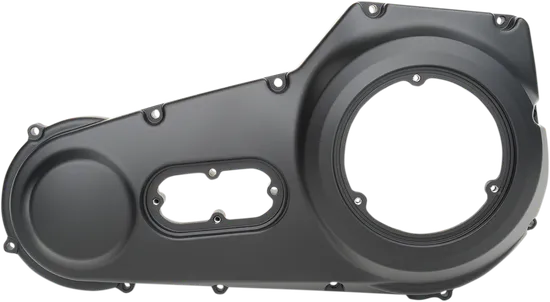 DG Satin Black Aluminum Outer Primary Clutch Cover For HD Softail