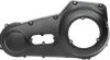 DG Satin Black Aluminum Outer Primary Clutch Cover for HD Softail Dyna