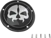 Drag Specialties Split Skull Derby Cover Black
