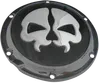 Drag Specialties Split Skull Derby Cover Black
