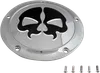 Drag Specialties Split Skull Derby Cover Chrome