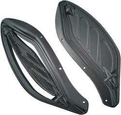 Kuryakyn Dragon Wing Variable Wind Air Deflector Fairing Smoke