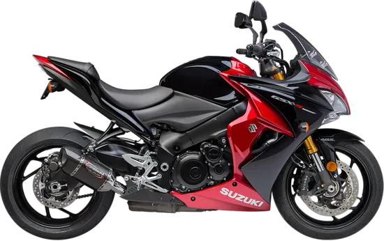 Yoshimura Alpha Signature Slip On CF Exhaust Pipe Suzuki GSXS1000-F-FZ-Z