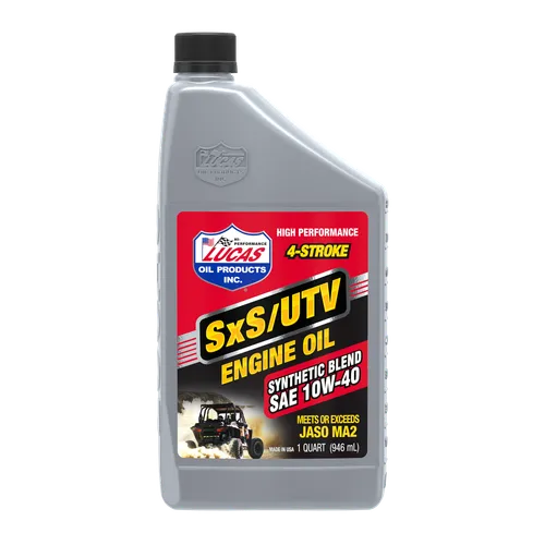 Lucas SXS Semi Synthetic Engine Motor Oil 10W40 1 qt