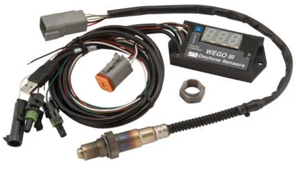 Daytona Wego III Wide-Band Air-Fuel Ratio Monitoring System Single