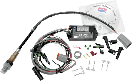 Daytona Wego III Wide-Band Air-Fuel Ratio Monitoring System Single