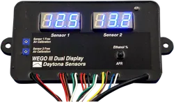 Daytona Wego III Wide-Band Air-Fuel Ratio Monitoring System Dual