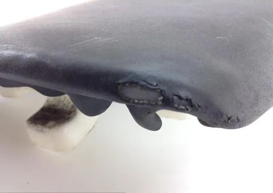 Rear Passenger Seat Back Pad Cushion 1999 Yamaha YZF R6 1278A x